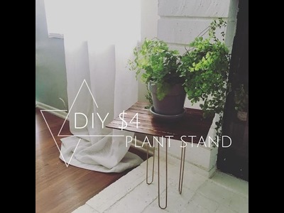 DIY Dollar Store | $4 Plant Stand