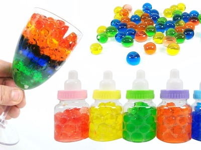 DIY Edible Rainbow Water drop Orbeez !! Water balls Jelly