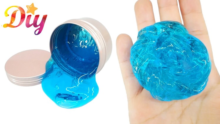 DIY How To Make Borax Jelly Slime
