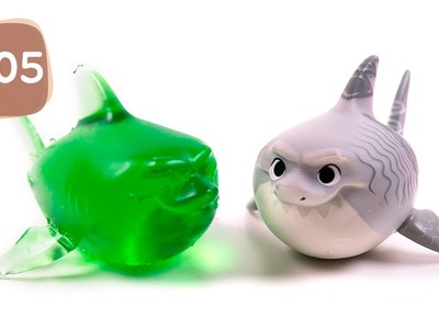 DIY How to Make Moana Maui Shark Form Gummy Jelly #05 - By MagicPang