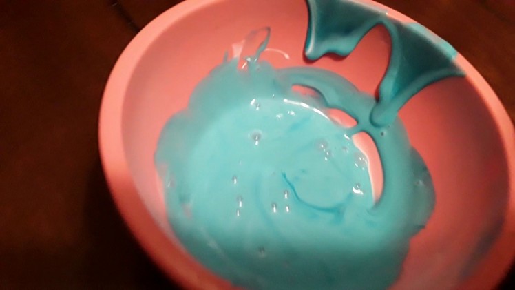 DIY iceberg slime