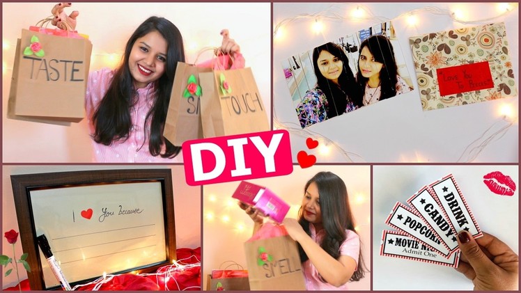 DIY - Last Minute Valentine's Day Gift Ideas for him.her ( Pinterest Inspired )