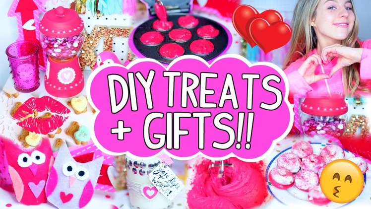 DIY Valentine's Day Treats + Gifts!! | Gifts for Boyfriend, Friends, and More!!