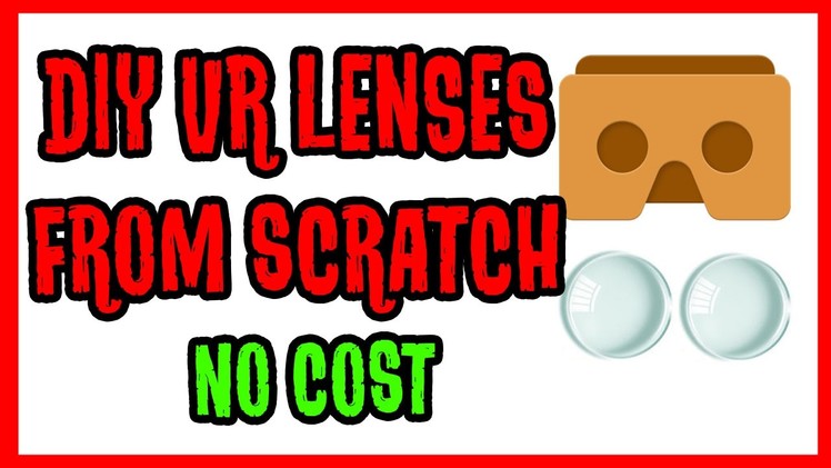 DIY VR Lenses from scratch | How to make VR Lens at Home