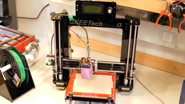 Geeetech Prusa I3 pro B 3D Printer DIY kit assembly [time laps & photo]