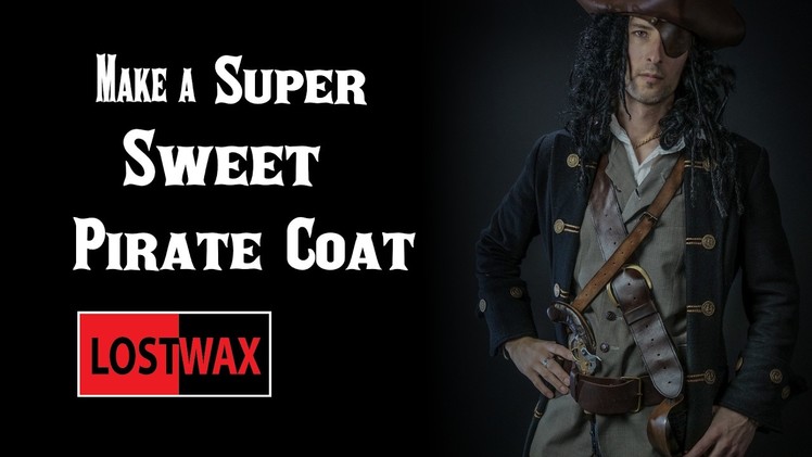 How to make a Pirate Coat. DIY frock coat.