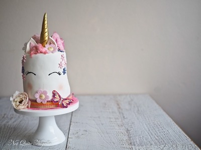 How To Make a Rainbow Unicorn Cake!