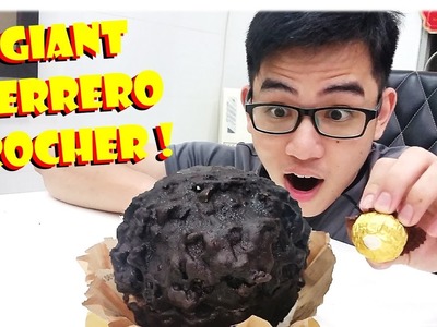 How To Make Giant Ferrero Rocher Bomb! (Easy Version)(Throwback Christmas.New Year Present)