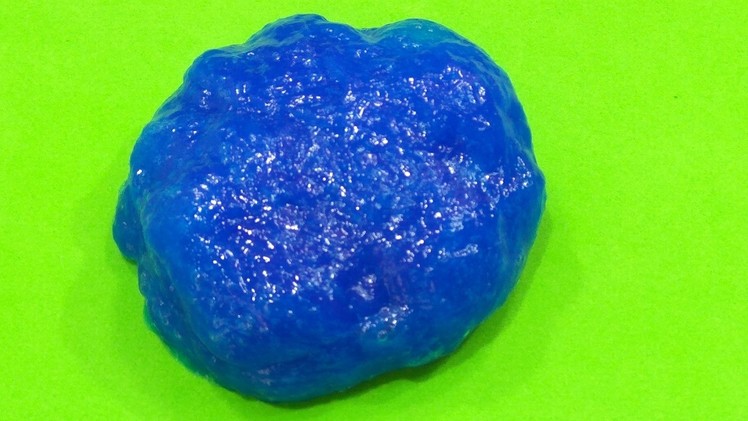How to Make Iceberg Slime! DIY Crunchy Fluffy Slime!