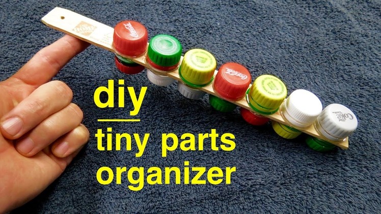 How to make ● Tiny Seed Bead Organizer from Pop Bottles