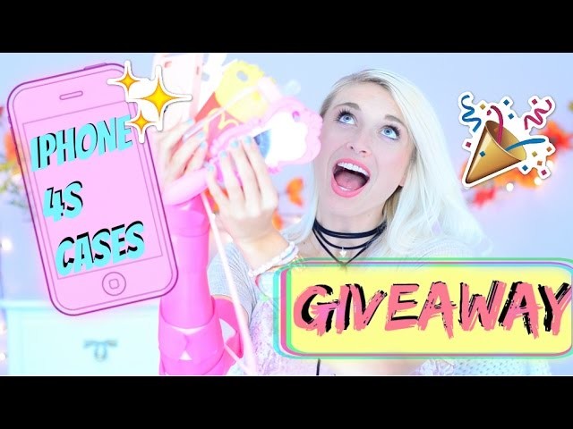 IPHONE 4S CASES GIVEAWAY! + iPhone Case Collection! 100 SUBS (CLOSED) ➳KRTL