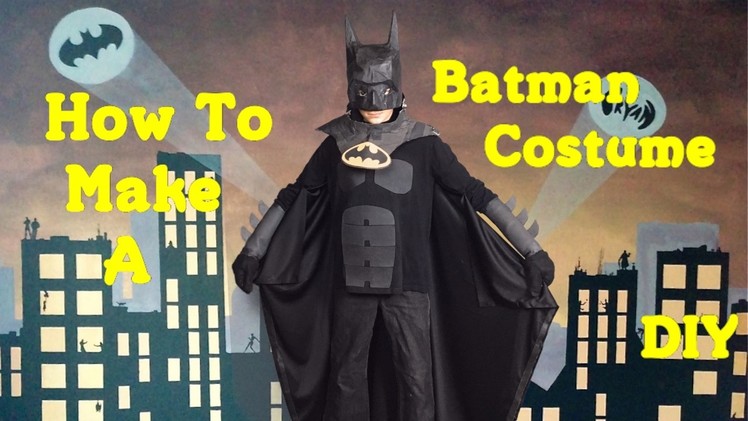Make Your Own Batman Costume! (DIY)
