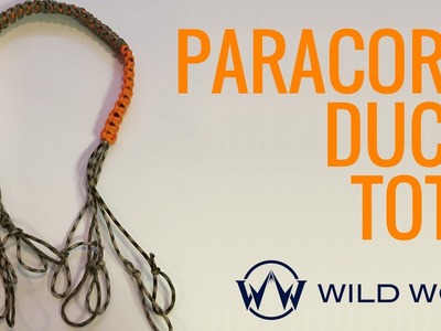Paracord Duck Tote - DIY Game Carrier for all Waterfowl Hunters