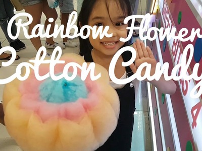 Rainbow Flower Cotton Candy by Sweet Bites 4 U
