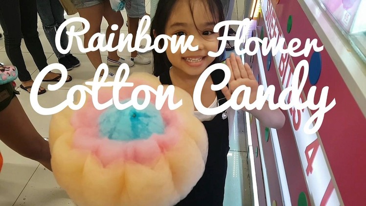 Rainbow Flower Cotton Candy by Sweet Bites 4 U