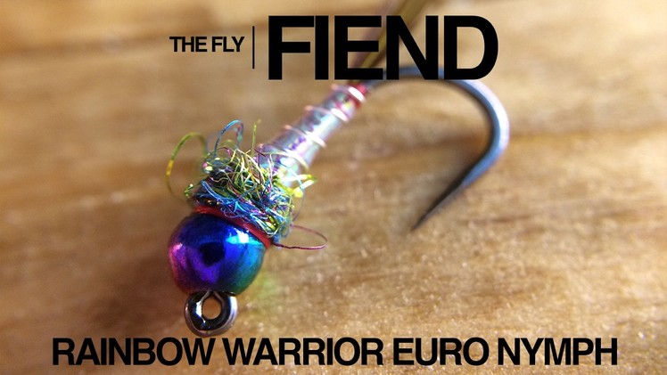 Rainbow Warrior Euro Nymph Fly Tying Tutorial | The Fly Fiend.
