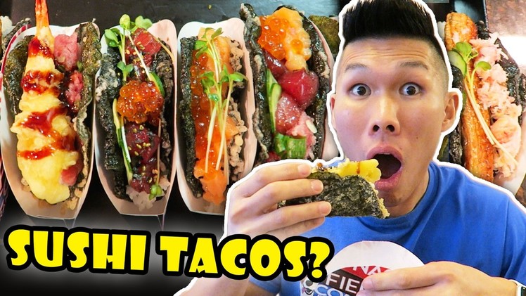 SUSHI TACOS: DIY Tasty & Incredible Street Food || Life After College: Ep. 530
