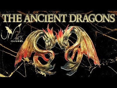 The Ancient Dragons - The Lost Souls - Polymer Clay Creations by Umberto Mulignano