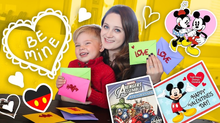 TODDLER DISNEY VALENTINES DIY!
