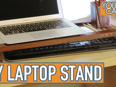 Upcycled Laptop Stand.Desk Organizer | You Can