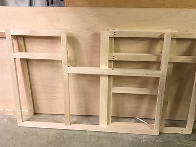Wood working kitchen cabinets part 1 (face frame)DIY