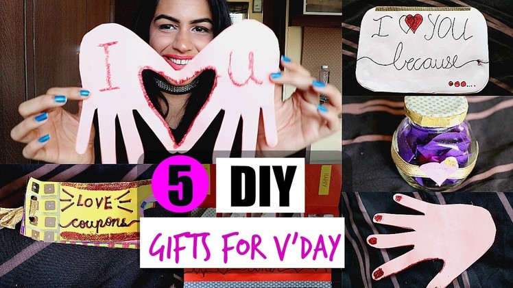 5 DIY Valentine's Day  GiftS , You'll ACTUALLY Want (2017) | Shakshi Shetty