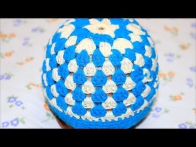 Crochet Baby Hat-Crochet Granny Hat-How to Crochet a hat By Nagu's Handwork