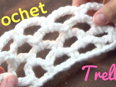 Crochet Trellis Stitch
