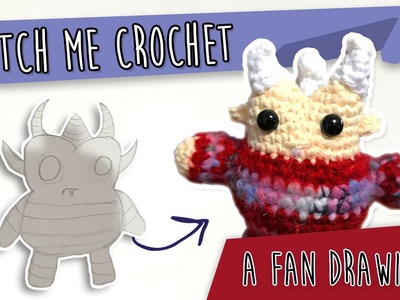 Crocheting a Fan Drawing || Watch me Crochet Timelapse