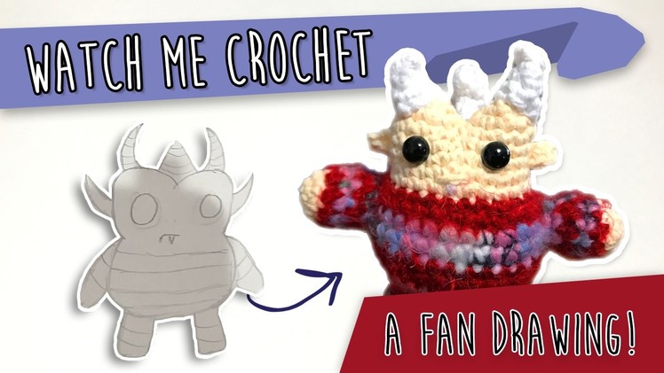 Crocheting a Fan Drawing || Watch me Crochet Timelapse