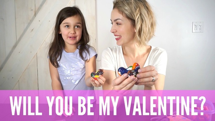 DAUGHTER'S FIRST LOVE?! Valentine's Day Class Cards DIY: It's All Love