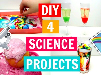 DIY - 4 EASY SCIENCE EXPERIMENTS You NEED To TRY At Home ! | Simple & Amazing | LifeAsNastia