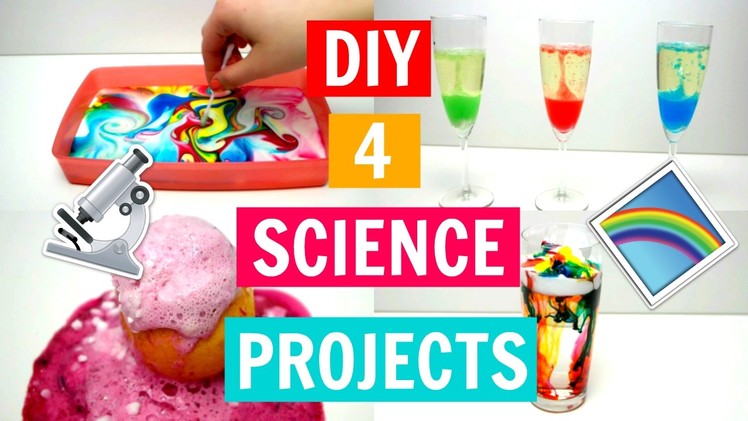 DIY - 4 EASY SCIENCE EXPERIMENTS You NEED To TRY At Home ! | Simple & Amazing | LifeAsNastia