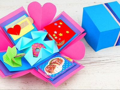 DIY Exploding Box for Valentines Day