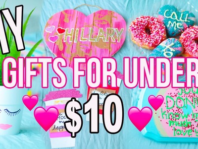 DIY GIFTS FOR UNDER $10!! V-Day Gifts For EVERYONE!!
