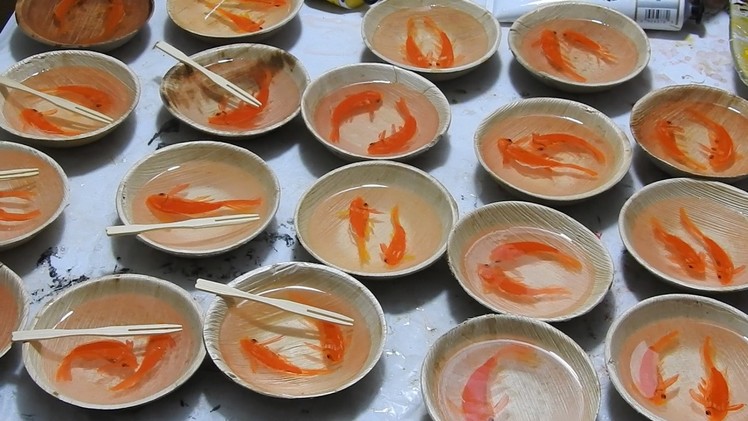 DIY goldfish snacks by Gerardo Chierchia