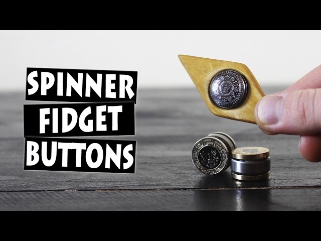 DIY Hand Spinner Fidget Toy Finger Buttons