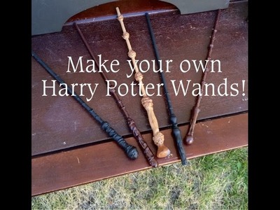 DIY HARRY POTTER WANDS, EASY AND ONLY 3 ITEMS! Easy DIY For Kids