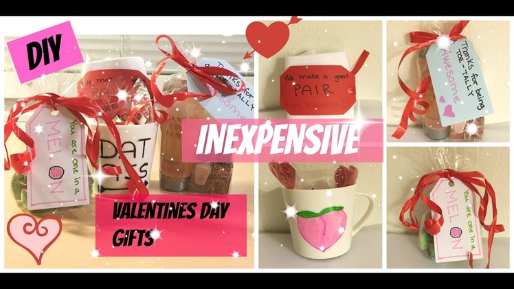 DIY inexpensive Valentines day gifts to boyfriend.girlfriend.best friend 2017 | Easy budget student