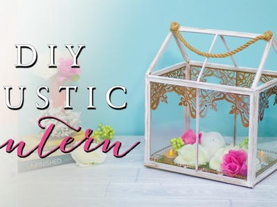 DIY Lantern | Rustic Wedding Centerpiece