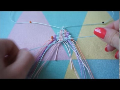 DIY macrame tips. How to add a cord in a row, when your working cord is finished.