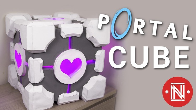 DIY Portal Companion Cube Box || How-to