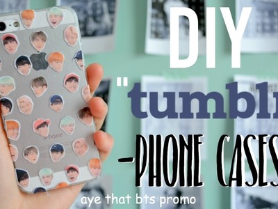 DIY "Tumblr" Phone Cases