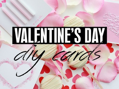 DIY Valentine's Day Cards & Treat Ideas