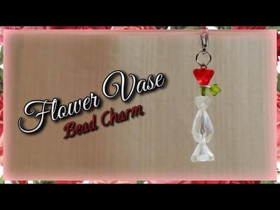 Flower Vase Bead Charm