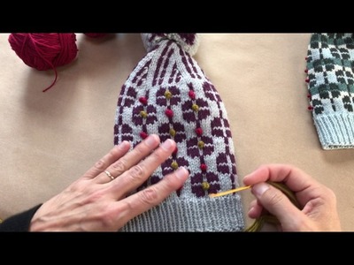 French Knot Tutorial for Barrett Wool Co.