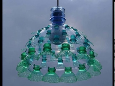 Handmade things with plastic bottles