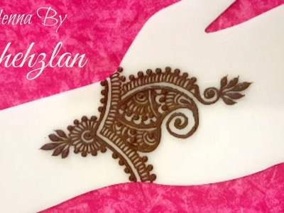 Henna By Shehzlan: How To Henna Tutorial #52 (Paisley Cuff)