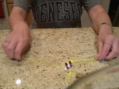 How to create a Iroquois Wampum Belt using string and beads