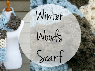 How To Crochet the Winter Woods Scarf, Episode 378